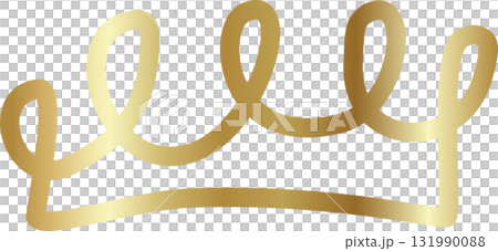 Royal crown of gold king and queen 131990088