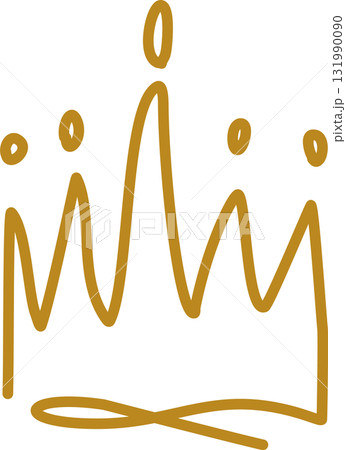 Royal crown of gold king and queen Royal crown of gold king and queen 131990090