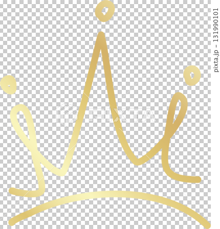 Royal crown of gold king and queen 131990101