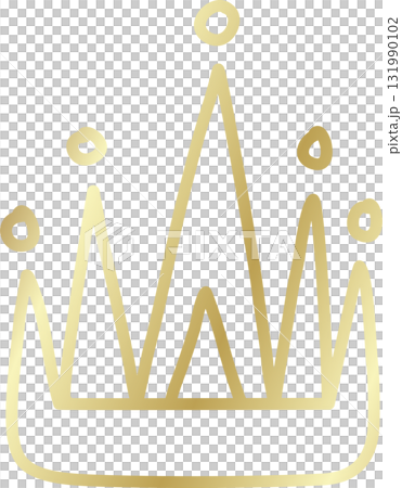 Royal crown of gold king and queen 131990102