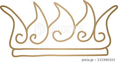 Royal crown of gold king and queen Royal crown of gold king and queen 131990103