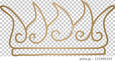 Royal crown of gold king and queen Royal crown of gold king and queen 131990103