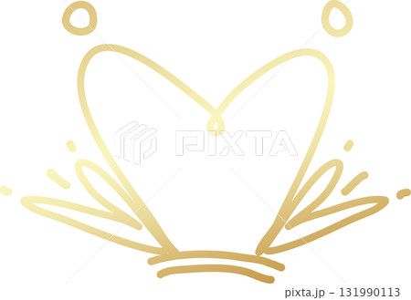 Royal crown of gold king and queen Royal crown of gold king and queen 131990113