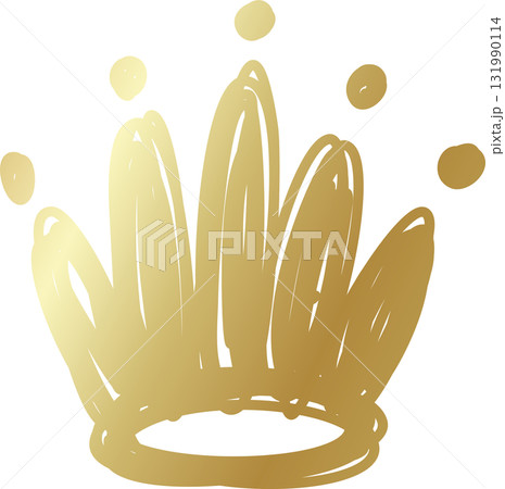Royal crown of gold king and queen Royal crown of gold king and queen 131990114