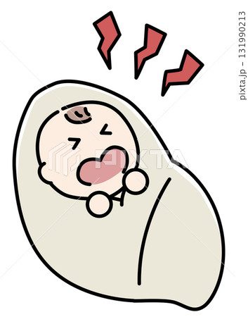 生まれたての赤ちゃん_フルカラー 131990213