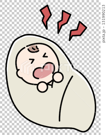 生まれたての赤ちゃん_フルカラー 131990213