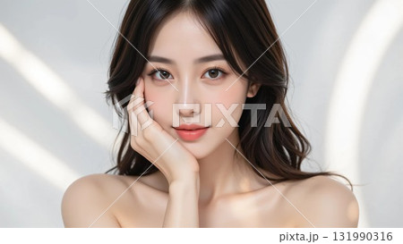 綺麗な女性のビューティーイメージ 131990316