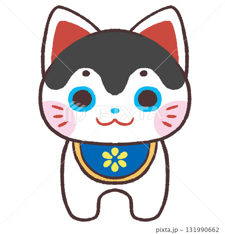 犬張子の正面イラスト 131990662