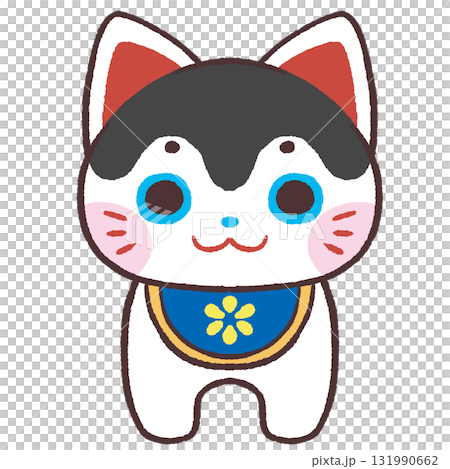 犬張子の正面イラスト 131990662