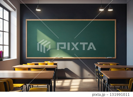 Classic wooden school chalkboard , with textured surface Classic wooden school chalkboard , with textured surface 131991011