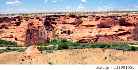 Surrounding Terrain, Cliffs, and Valley Canyon De Chelly Arizona 131991050