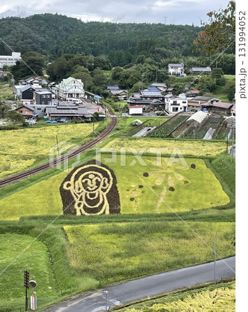 田んぼdeアート 131994052