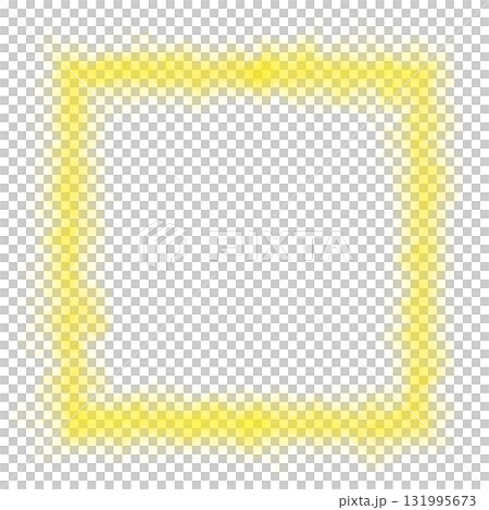 Yellow glowing smoky square frame with transparent background for mystical, magical or sci fi themed digital illustrations Yellow glowing smoky square frame with transparent background for mystical, magical or sci fi themed digital illustrations 131995673