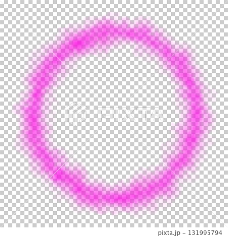 Dreamy pink smoke ring on transparent background with glowing mist and soft magical haze in circular shape for fantasy visual effects Dreamy pink smoke ring on transparent background with glowing mist and soft magical haze in circular shape for fantasy visual effects 131995794