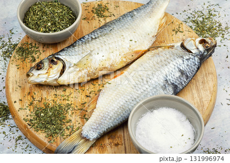 Tasty dried stockfish. 131996974