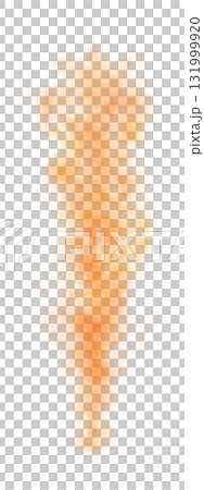 Orange translucent smoke or vapor isolated on transparent background creating fiery and intense atmospheric visual effect with dramatic and magical feel Orange translucent smoke or vapor isolated on transparent background creating fiery and intense atmospheric visual effect with dramatic and magical feel 131999920