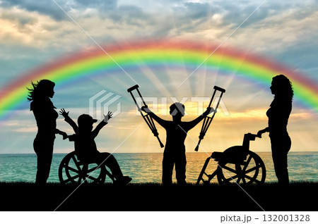 Beautiful sea sunset cloudy sky Beautiful sea sunset cloudy sky 132001328