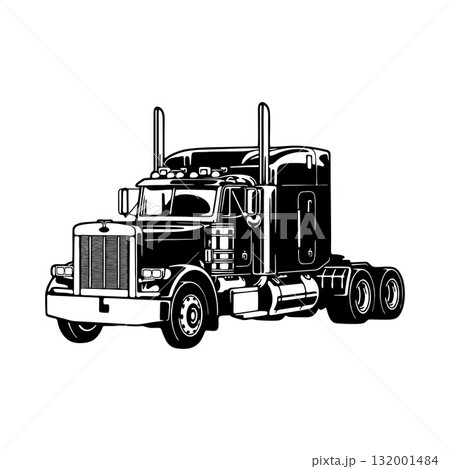 Semi Truck Peterbilt 379, American Truck - Cut Files - Cricut file, cnc file ready to cut Semi Truck Peterbilt 379, American Truck - Cut Files - Cricut file, cnc file ready to cut 132001484