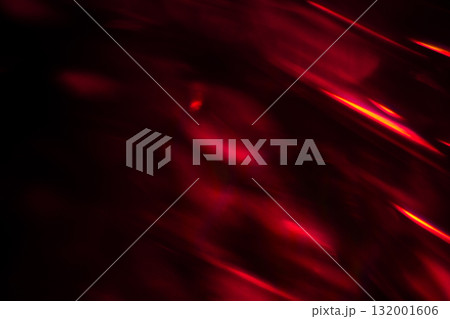 Red light effect on black background. Abstract wallpaper. Analog film effect. Blurred defocused. Lo-fi effect Red light effect on black background. Abstract wallpaper. Analog film effect. Blurred defocused. Lo-fi effect 132001606