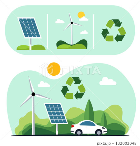 Exploring Renewable Energy Sources Sustainable Options like Solar and Wind Power Solutions 132002048