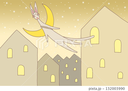 メルヘン・ファンタジー - 猫・街並み・窓明かり・満天の星 メルヘン・ファンタジー - 猫・街並み・窓明かり・満天の星 132003990