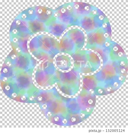 Beautiful watercolor flower icon image illustration Beautiful watercolor flower icon image illustration 132005124