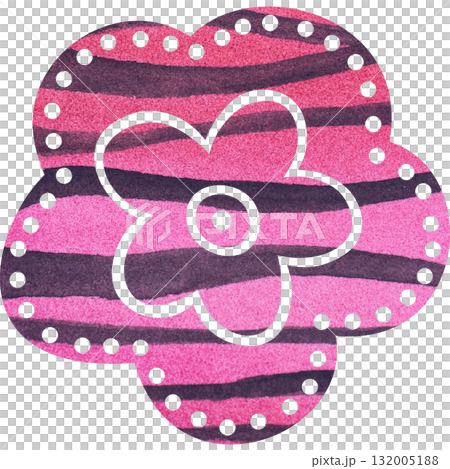 Beautiful watercolor flower icon image illustration Beautiful watercolor flower icon image illustration 132005188