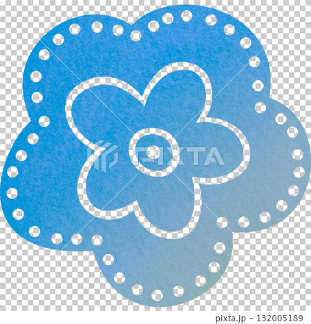 Beautiful watercolor flower icon image illustration Beautiful watercolor flower icon image illustration 132005189