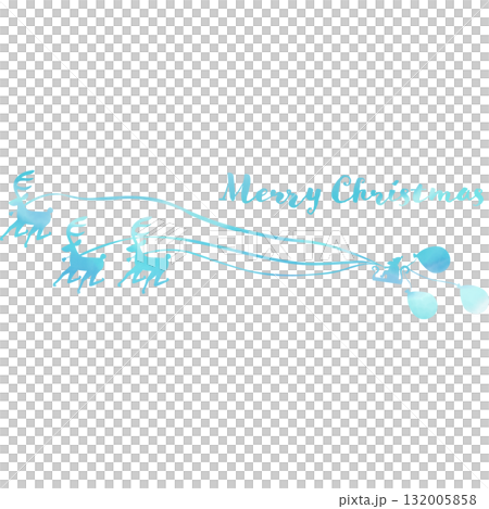 Beautiful watercolor Christmas icon image illustration Beautiful watercolor Christmas icon image illustration 132005858