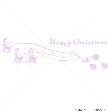 綺麗な水彩模様のクリスマスのアイコンのイメージのイラスト 綺麗な水彩模様のクリスマスのアイコンのイメージのイラスト 132005864