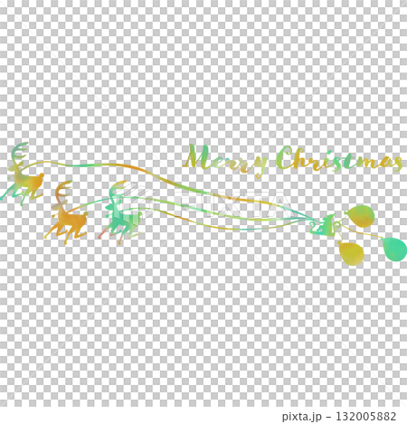 美麗的水彩畫聖誕圖示圖像插圖 美麗的水彩畫聖誕圖示圖像插圖 132005882