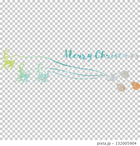 Beautiful watercolor Christmas icon image illustration Beautiful watercolor Christmas icon image illustration 132005904