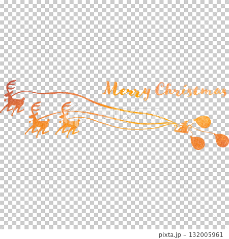 Beautiful watercolor Christmas icon image illustration Beautiful watercolor Christmas icon image illustration 132005961