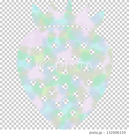 美麗的水彩草莓圖示圖像插圖 美麗的水彩草莓圖示圖像插圖 132006150