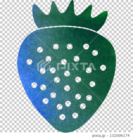 Beautiful watercolor strawberry icon image illustration Beautiful watercolor strawberry icon image illustration 132006174