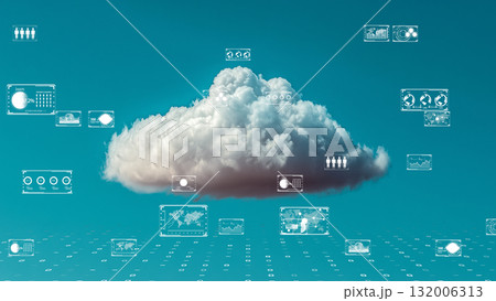 デジタルクラウドコンピューティングと未来のデータネットワーク 132006313