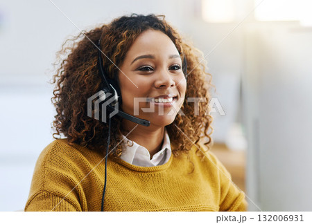 Virtual assistant, crm or friendly woman in call center consulting, speaking or talking at customer services. Communication, friendly or sales consultant in telemarketing or telecom company help desk Virtual assistant, crm or friendly woman in call center consulting, speaking or talking at customer services. Communication, friendly or sales consultant in telemarketing or telecom company help desk 132006931