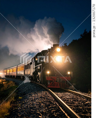 蒸気機関車 132007170