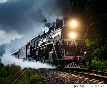 蒸気機関車 132007174