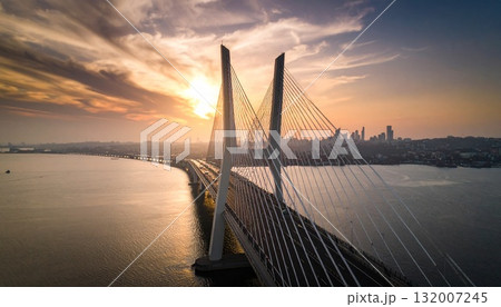 都会の橋 132007245