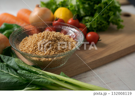 大豆のミンチと野菜 大豆のミンチと野菜 132008119