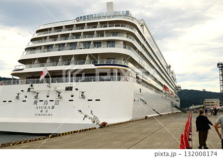 宮古港の朝 豪華客船飛鳥Ⅲ初寄港 宮古港の朝 豪華客船飛鳥Ⅲ初寄港 132008174