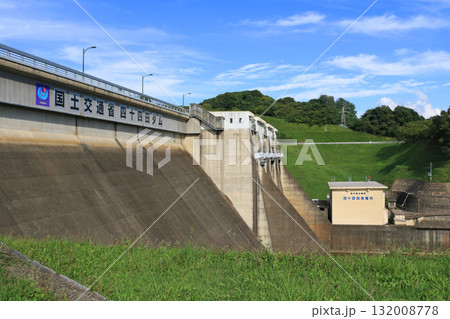 発電所側からの四十四田ダム 132008778