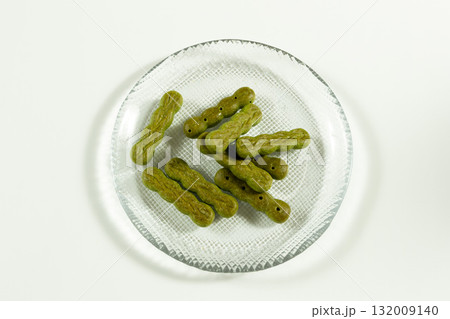 細長い抹茶クッキー 132009140