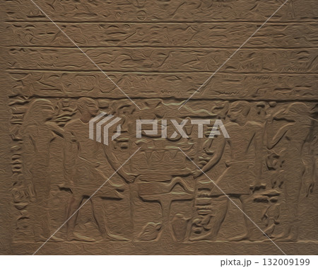 古代エジプト壁画 古代エジプト壁画 132009199