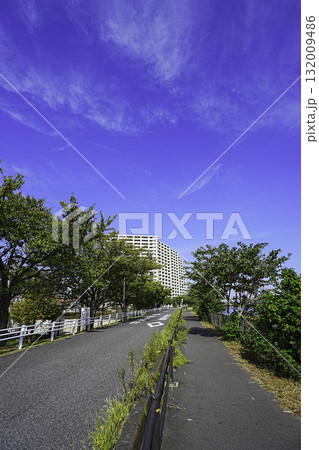 青空に映えるマンション 青空に映えるマンション 132009486