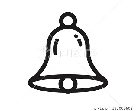 シンプルなベルのアイコン 132009602