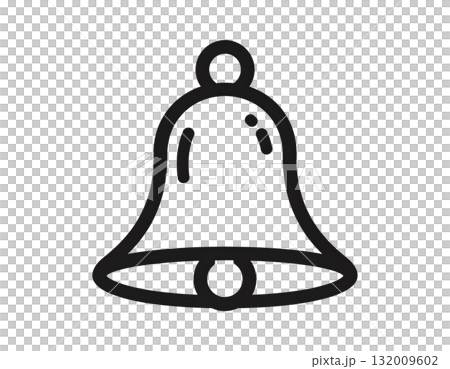 シンプルなベルのアイコン 132009602