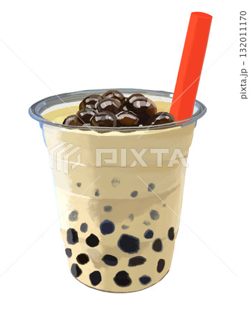 タピオカミルクティー(タピオカ盛り) タピオカミルクティー(タピオカ盛り) 132011170