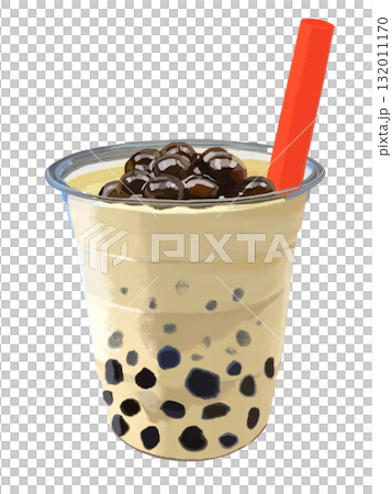 Tapioca milk tea (with plenty of tapioca) Tapioca milk tea (with plenty of tapioca) 132011170